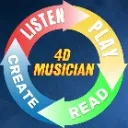 Logo 4D Musician's Club