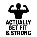 Logo Actually Get Fit & Strong