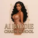 Logo Ai Baddie Charm School