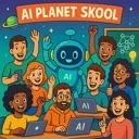 Logo ai planet mastermind