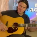 Logo <h1>Alex's Acoustic Club</h1>