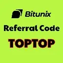 Logo Bitunix <mark>Referral</mark> Code: TOPTOP
