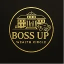 Logo <mark>Boss Up</mark> Wealth Circle