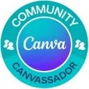 Logo SICHTBARKEIT MIT CANVA & KI