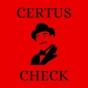 Logo <h1>CertusCheck</h1>