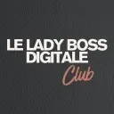 Logo Le Lady Boss <mark>Digitale</mark> Club