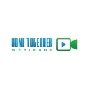 Logo Done Together <mark>Webinar</mark>s