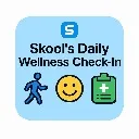 Logo Skool’s Daily Wellness CheckIn