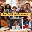 Logo 💐 Die <mark>Feel</mark>-Good-Community