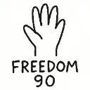 Logo FREEDOM 90 | <mark>自由</mark>革命總部