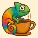 Logo Le Caméléon Café