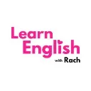 Logo Learn <mark>English</mark> with Rach
