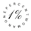 Logo One Percent Woman
