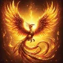 Logo <mark>Phoenix</mark> Rising Circle