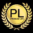 Logo <mark>Premium</mark> Life Launchpad