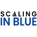Logo Scaling In Blue