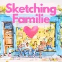 Logo Sketching Familie
