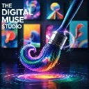 Logo The Digital Muse <mark>Studio</mark>