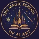 Logo The Magic School of AI Art