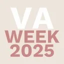 Logo Virtual Assistant Week 2025