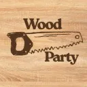 Logo Wood Party